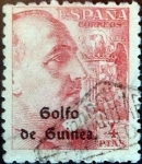 Stamps Spain -  Intercambio 0,65 usd  4 ptas. 1942