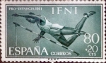 Stamps Spain -  Intercambio fd3a 0,25 usd  80 + 20 cents. 1961