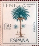 Stamps Spain -  Intercambio fd3a 0,25 usd 1,50 ptas. 1967