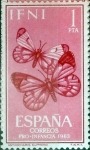 Stamps Spain -  Intercambio nf5xb 0,30 usd 1 pta. 1963