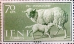 Stamps Spain -  Intercambio nf5xb 0,30 usd  70 cents. 1959