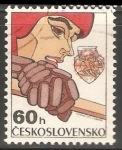 Stamps Czechoslovakia -  6th Winter Spartakiad