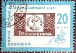 Stamps Romania -  Intercambio cr4f 0,20 usd 20 b. 1963