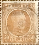 Stamps Belgium -  Intercambio 0,20 usd 50 cents. 1925