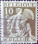 Stamps Belgium -  Intercambio 0,20 usd 10 cents. 1932