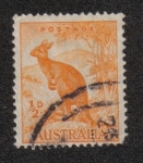 Stamps Australia -  Red Kangaroo (Macropus rufus)