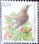 Stamps Belgium -  Intercambio 0,20 usd 1 cent. 2003