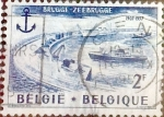 Stamps Belgium -  Intercambio 0,20 usd 2 fr. 1957