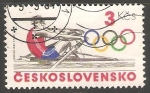 Sellos de Europa - Checoslovaquia -  Juegos olimpicos 1984 Remo