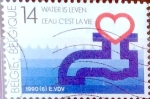 Stamps Belgium -  Intercambio 0,60 usd 14,00 fr. 1990