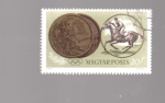 Stamps Hungary -  medalla de oro hipica