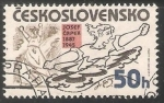 Stamps Czechoslovakia -  Josef Čapek