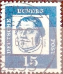 Stamps Germany -  Intercambio 0,20 usd 15 pf. 1961