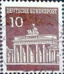 Stamps Germany -  Intercambio 0,20 usd 10 pf. 1966