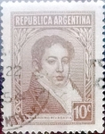 Sellos de America - Argentina -  Intercambio 0,20 usd  10 cents. 1942