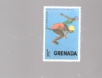 Stamps Grenada -  natacion