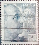 Stamps Spain -  Intercambio 0,20 usd 50 cents. 1949