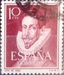 Stamps Spain -  Intercambio 0,20 usd 10 cents. 1951