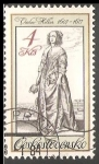 Stamps Czechoslovakia -  Václav Hollar