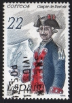 Stamps Spain -  Gaspar de Portolá