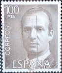 Stamps Spain -  Intercambio 0, 20 usd 100 ptas. 1981