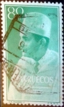 Sellos del Mundo : Africa : Marruecos : Intercambio 0,20 usd 80 cents. 1956