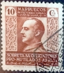 Stamps Spain -  Intercambio cr2f 0,20 usd 10 cents. 1938