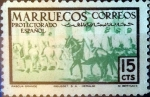 Stamps Spain -  Intercambio cr3f 0,20 usd 15 cents. 1952