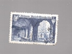 Stamps France -  abadia de sant-mandrille