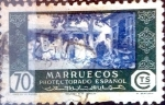 Stamps Spain -  Intercambio cr3f 0,20 usd 70 cents. 1948