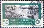 Stamps Spain -  Intercambio 0,20 usd 50 cents. 1950