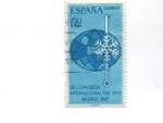 Stamps Spain -  XII congreso internacional del frio