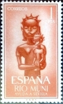 Stamps Spain -  Intercambio 0,25 usd 1 pta. 1963