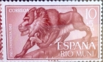 Stamps Spain -  Intercambio m2b 0,25 usd 10 + 5 cents. 1961