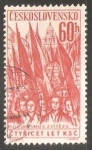 Stamps Czechoslovakia -  40 años cuarenta años de lucha por la victoria del socialismo en Checoslovaquia