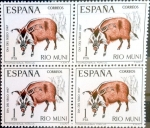 Sellos de Europa - Espaa -  Intercambio 1,20 usd 4 x 1,00 ptas. 1967