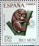 Stamps Spain -  Intercambio m1b 0,30 usd 1,50 ptas. 1967