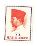 Sellos del Mundo : Asia : Indonesia : Achmed Sukarno