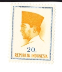 Sellos del Mundo : Asia : Indonesia : Achmed Sukarno