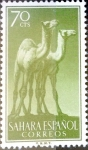 Stamps Spain -  Intercambio uxb 0,70 usd 70 cents. 1957