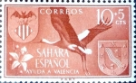 Sellos de Europa - Espaa -  Intercambio 0,20 usd 10 + 5 cents. 1958