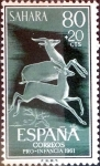 Sellos de Europa - Espaa -  Intercambio 0,35 usd 80 + 20 cents. 1961