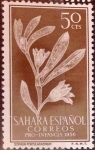 Stamps Spain -  Intercambio fd4xa 0,35 usd 50 cents. 1956