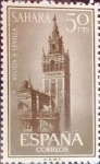 Stamps Spain -  Intercambio m1b 0,20 usd  50 cents. 1963