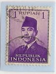 Sellos del Mundo : Asia : Indonesia : Achmed Sukarno