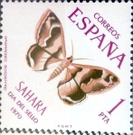 Sellos de Europa - Espaa -  Intercambio m1b 0,25 usd 1 pta. 1970