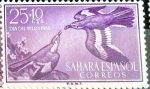 Stamps Spain -  Intercambio 0,20 usd 25 + 10 cents. 1958