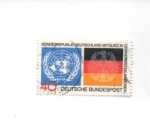 Sellos de Europa - Alemania -  onu