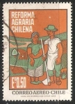 Stamps Chile -  Reforma agraria chilena