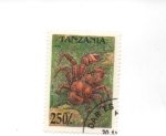 Stamps Tanzania -  cangrejo